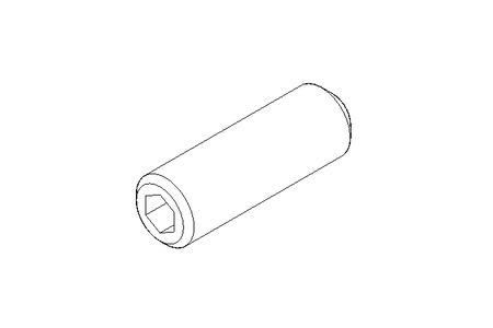 Parafuso sem cabeça M10x30 A2 DIN916