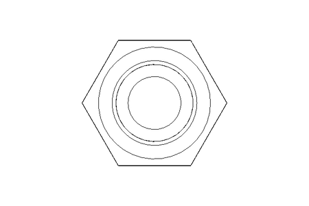 Hexagon screw M8x10 A2 70 ISO4017