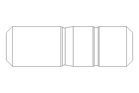 Cavilha roscada nas pontas M16x35 A2