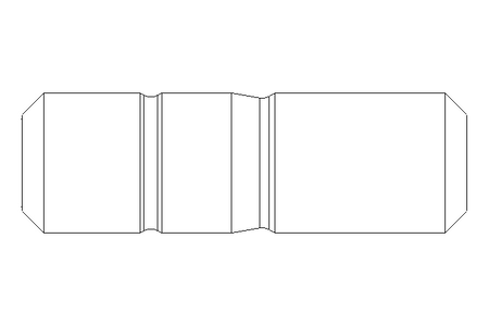 Cavilha roscada nas pontas M16x35 A2