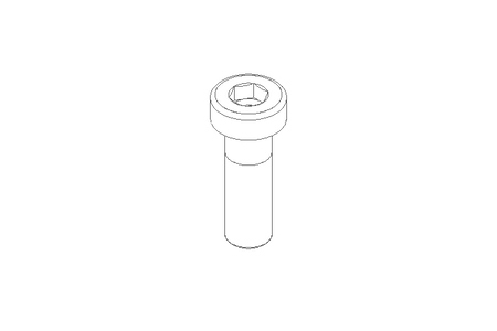 Parafuso Allen M8x25 A2 70 DIN6912