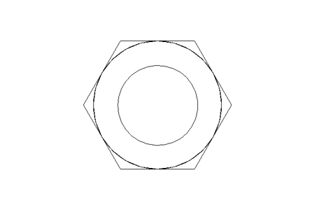 Hexagon screw M10x70 8.8 ISO8676