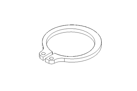 Anillo de seguridad 25x2 St DIN471