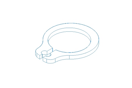 SNAP RING   8X0,8 NIRO DIN 471