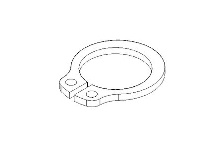 Anel de retenção 10x1 AC DIN471