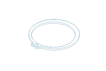 Tear-off ring 65x2.5 A2 DIN471