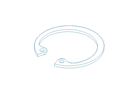 Sicherungsring 28x1,2 1.4122 DIN472