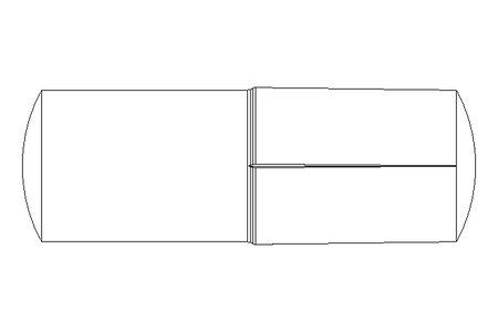 Grooved dowel pin ISO8741 4x12 A2