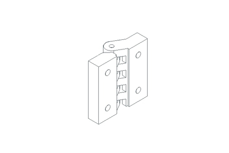 Scharnier 65x64x13,5