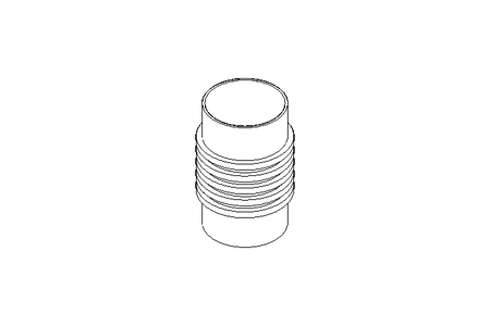 Fole de passagem L=120 d=66 DN65 1.4571