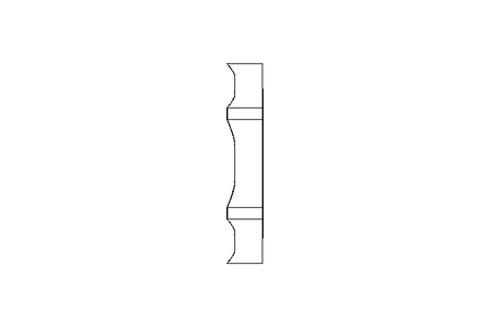 Hexagon grounding lock nut M20 Ni-brass