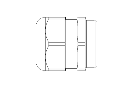 Cable Gland M40 gray (15 - 23) UL