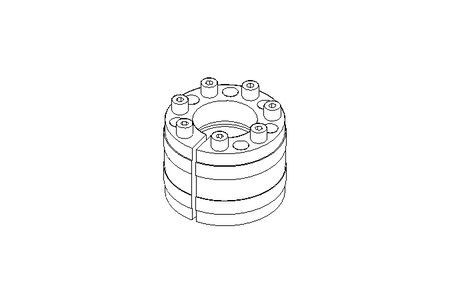 Conjunto de sujeción D75 d40 2900Nm