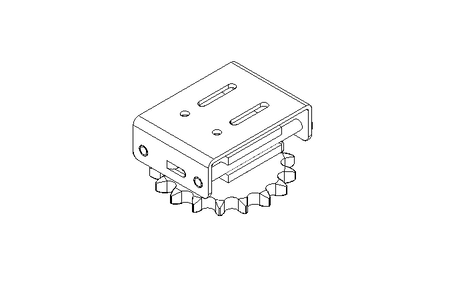 Dispositivo tensor com roda dentada