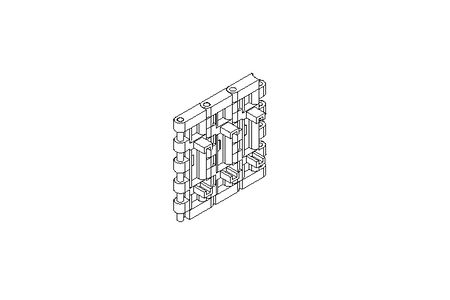 Flush-grid belt FTP2250LF B= 84