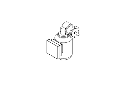 螺杆齿轮速电机 0,12kW 113 1/min