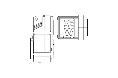 平面传动电机 0,25kW 41 1/min