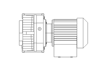 Par.shaft hel. gear motor 0.25kW 41