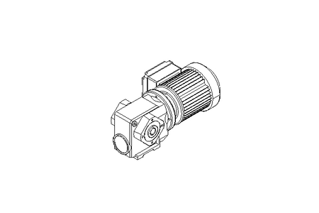 Schneckengetriebemotor 0,25kW 199 1/min