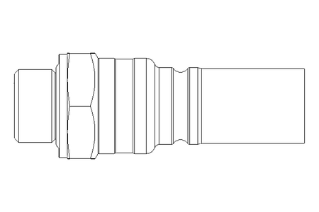 Nippel G3/8" aussen Niro/FPM