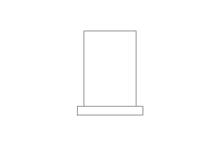 Gewindebuchse M4 6x10 Stahl (4.8)