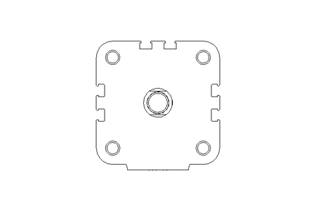 Doppelt wirkender Zylinder D50 Hub25