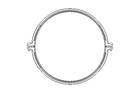 CLAMPING RING  DN250 A2