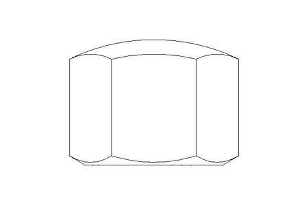 Ecrou borgne hexagonal M14x1,5 A4 DIN917