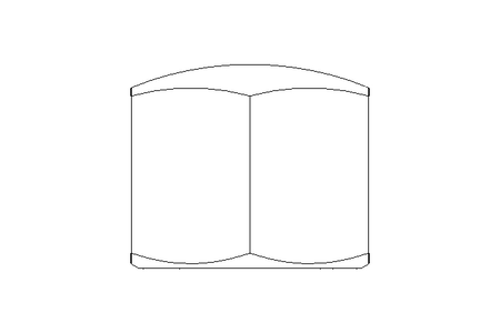 Tuerca hexagonal ciega M14x1,5 A4 DIN917