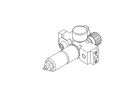 Unidade de servico 1/4" D MINI 200158 A