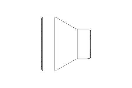 Reduzierung konzentrisch DN125/65 1.0345