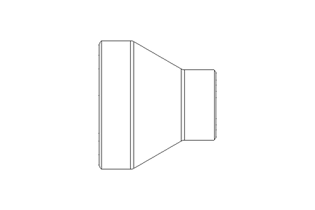 Reduzierung konzentrisch DN125/65 1.0345