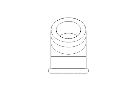 Winkel 45° 1 1/2" I-A-Gewinde