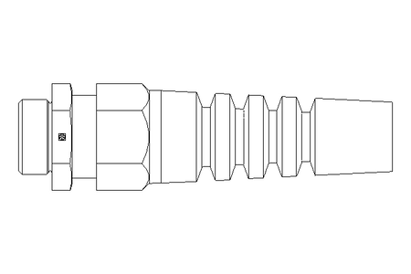 Cable Gland M20 spiral gry (7.0-13.0) UL