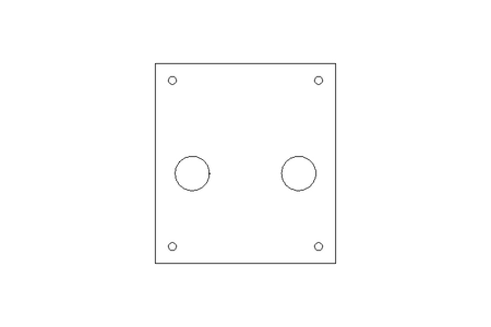 Carcasa de pulsadores 72x80x56mm