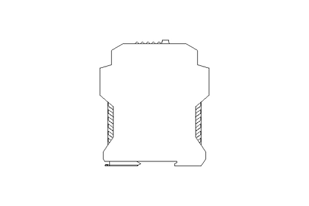 NOT-HALT-Relais 2 S 24 VAC/DC