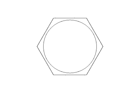 Ecrou borgne hexagonal M20 A2 DIN1587