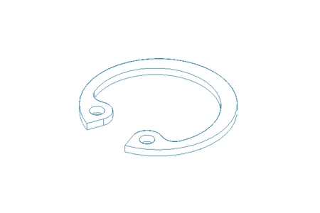 Sicherungsring 19x1 A2 DIN472