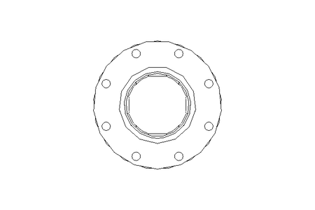 Universal joint shaft D=150 L1=2740 L2=