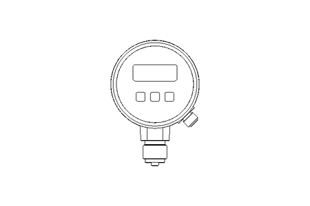 DIGITAL PRESSURE GAUGE 0-10 BAR