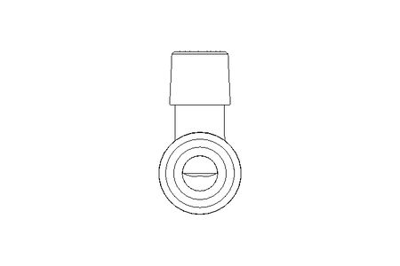 Conector roscado em L 1.4404