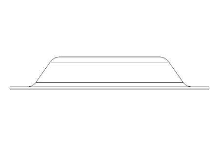 Membrane/diaphragm D=50 L/H=8 EPDM