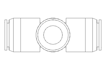 T plug-in connection QST-10-K-SA