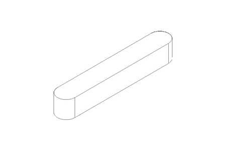 Chaveta DIN6885-1 A 32x5x5 1.4571