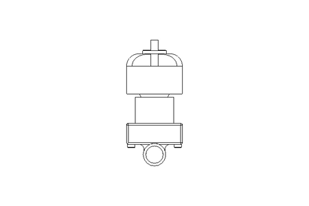 MEMBRANE VALVE  601 10D 17343A0 S 1500