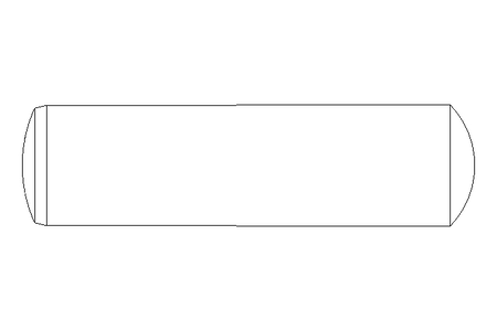 Straight pin ISO 8734 8 m6x30 A2