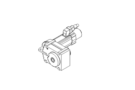 Flachgetriebemotor 9,5 Nm