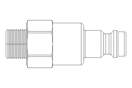 Kupplungsstecker G1/8" aussen