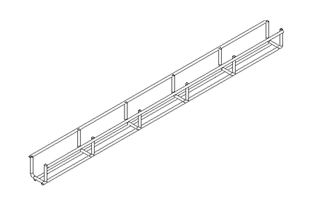 Basket cable tray 40x40x3000