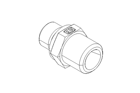 Einschraubstutzen L 6 G1/8" Niro ISO8434